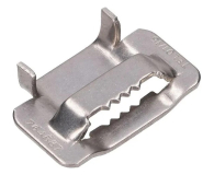 ExtraLink Klamerka stalowa do taśmy stalowej 20mm z ząbkami - 1544071 - zdjęcie 1
